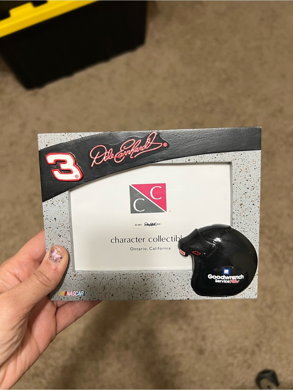 Nascar Black and Gray #3 Goodwrench Dale picture frame
